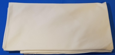 Mundtuch weiß mit Bänder