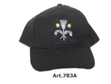 Schildmütze Emblem Besen/Schultereisen