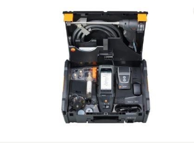 testo 380 - Feinstaub-Messsystem mit Testo 300 Abgas-Analysegerät modulare Sonde, Verbrennungsluftfü