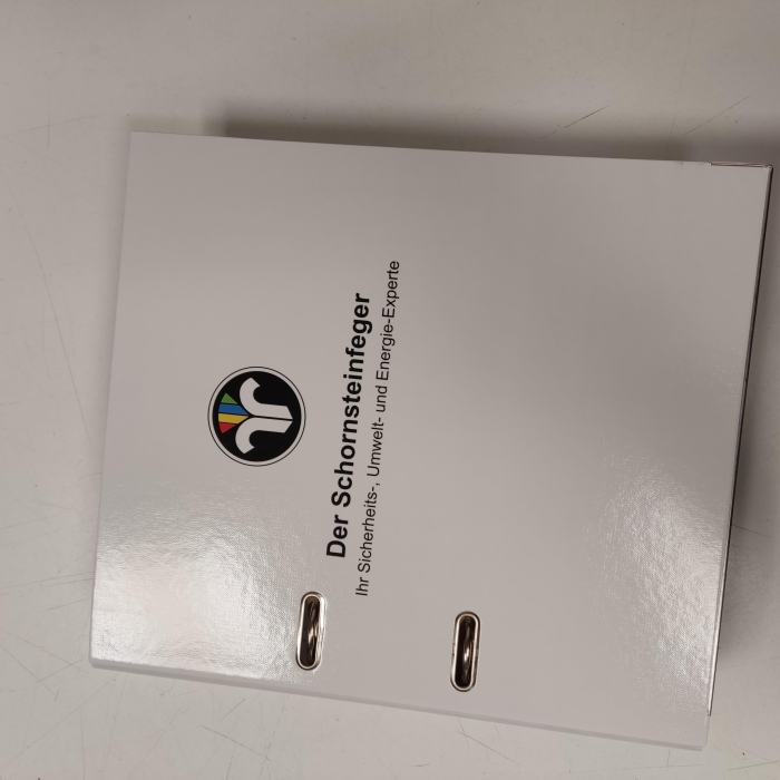 Ordner weiß mit ZIV-Logo