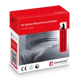 EI 650iW Rauchwarnmelder funkvernetzbar, duch App auslesbar