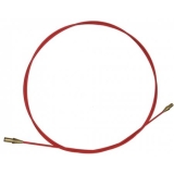 GFK-Stange Ø 7,5 mm 15 m rot  Schutzschlauch für