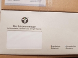 Briefumschläge Recycling mit ZIV Logo, Schornsteinfeger